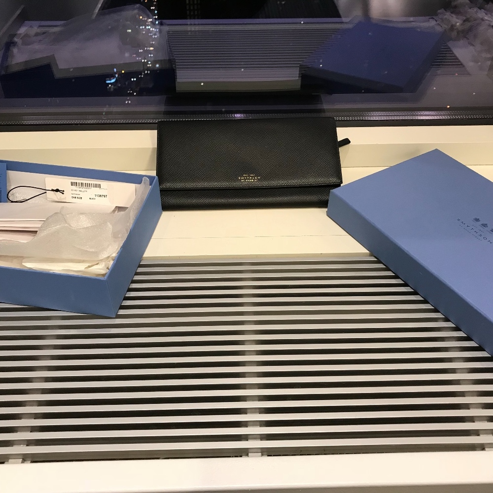 Smythson Travel Wallet